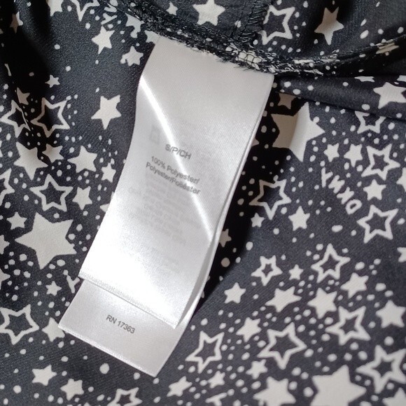 DKNY Star-Print Tie-Waist Robe sz small - Picture 8 of 12